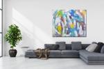 Art paintings - large, colorful painting - abstract no. 1340